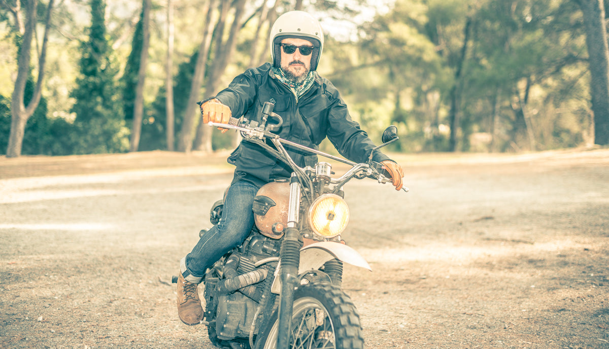 Waxed TROPHY Jacket - Armalith Armour Motorcycle Jacket
