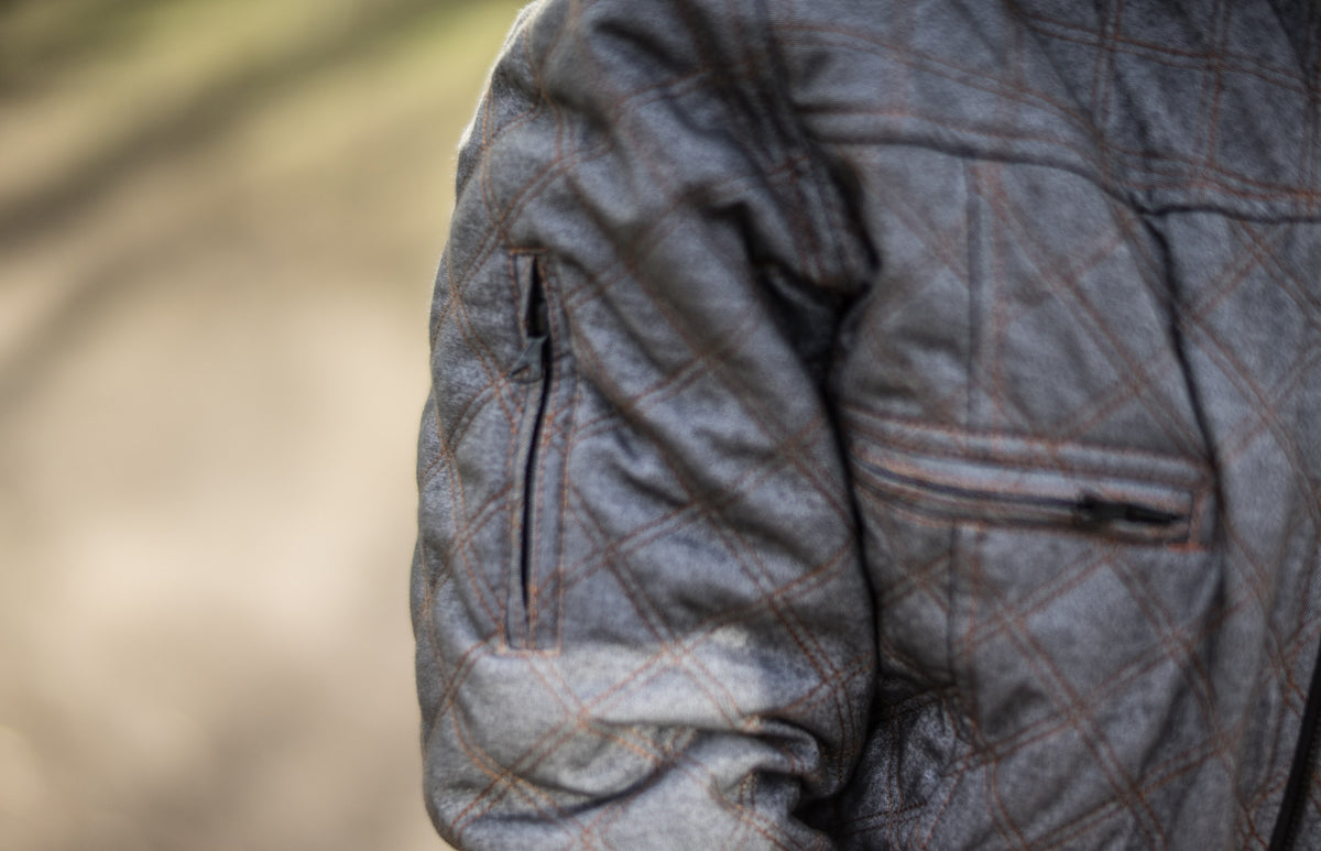 Quilted DUKE Motorcycle Jacket