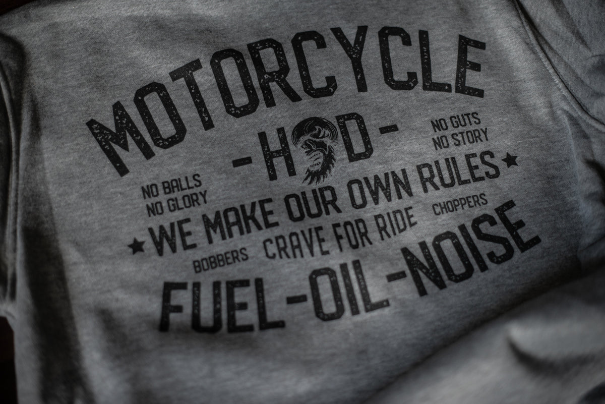 Bobber Motorcycle Sweatshirt - We Make Our Own Rules