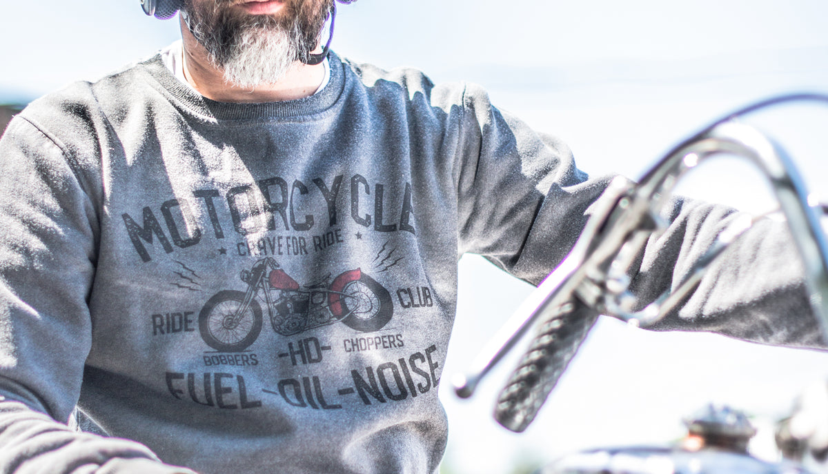 Bobber Motorcycle Sweatshirt - We Make Our Own Rules