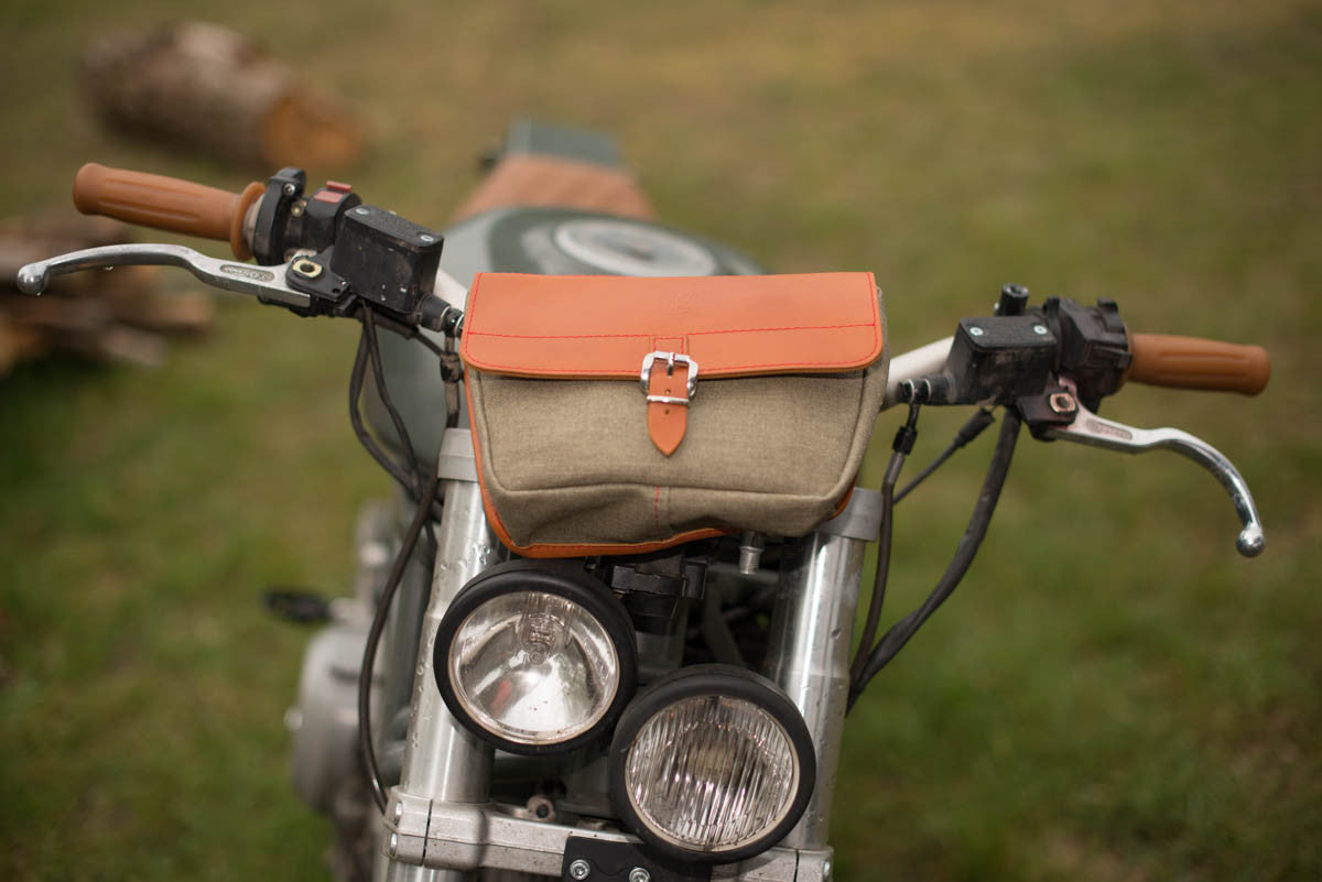 Mini Moto Bag - small motorcycle pannier bag