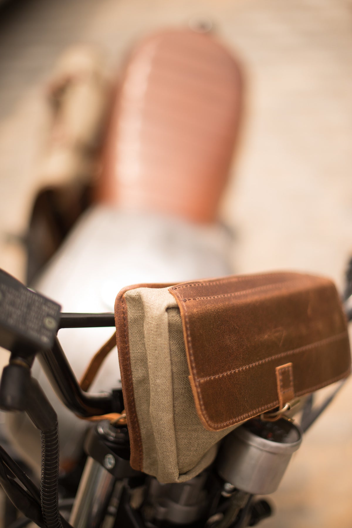 Mini Moto Bag - small motorcycle pannier bag